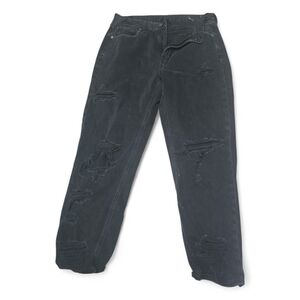 American Eagle Distressed Black Jeans